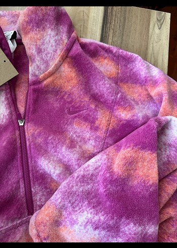l Beden Nike Pembe Yüksek Yakalı Kadın Sweatshirt