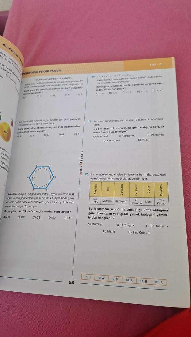 Matematiğin İlacı TYT Soru Bankası - Görsel 2