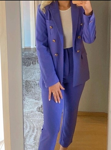 s Beden Stradivarius blazer takım
