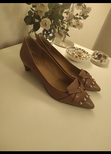 40 Beden camel Renk Nine West Ayakkabi