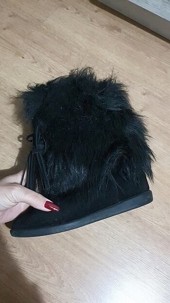 37 Beden Peluş tüylü bot 