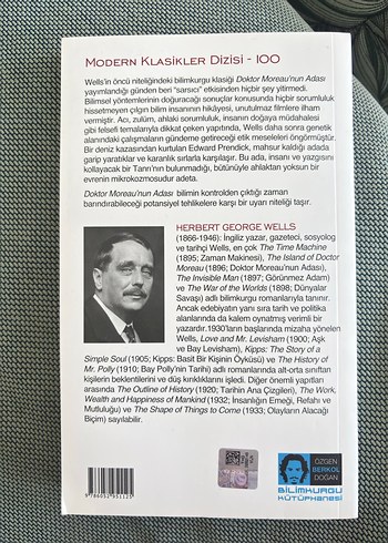 H.G. Wells - Doktor Moreau'nun Adası - Görsel 2