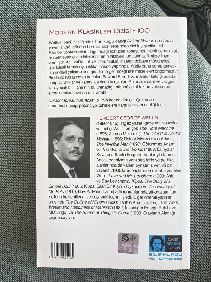 H.G. Wells - Doktor Moreau'nun Adası - Görsel 2