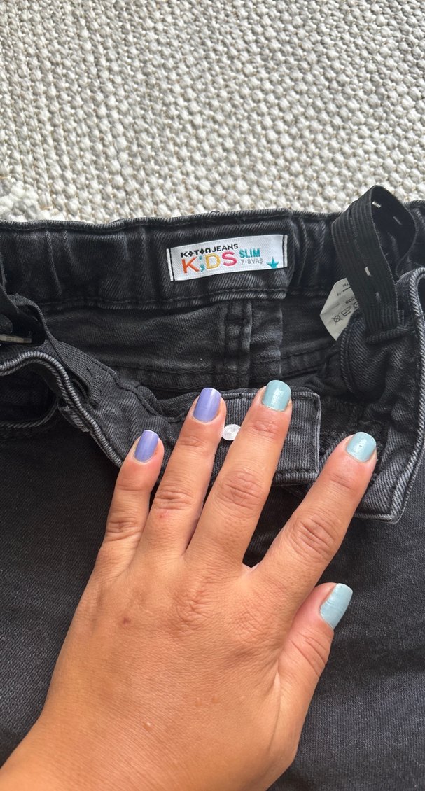 Erkek çocuk Siyah Denim Şort - Görsel 2