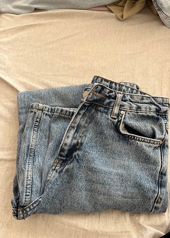 34 Beden Trendyolmilla Koyu Mavi Jean