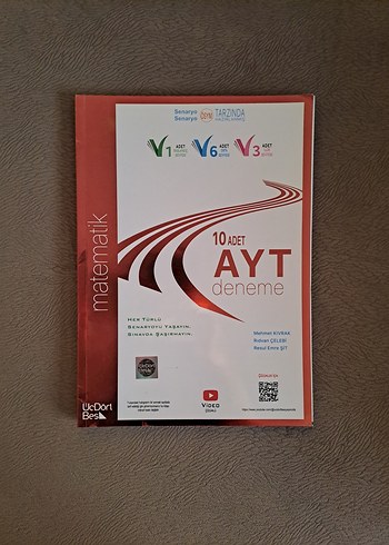 10 ADET AYT Matematik Denemesi 345