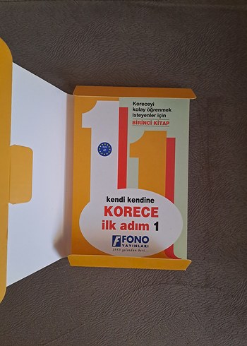 Kendi Kendine Korece Öğrenme Kitabı 1