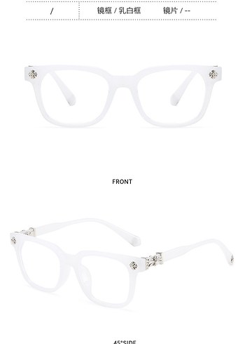 Chrome hearts gözlük - Görsel 2