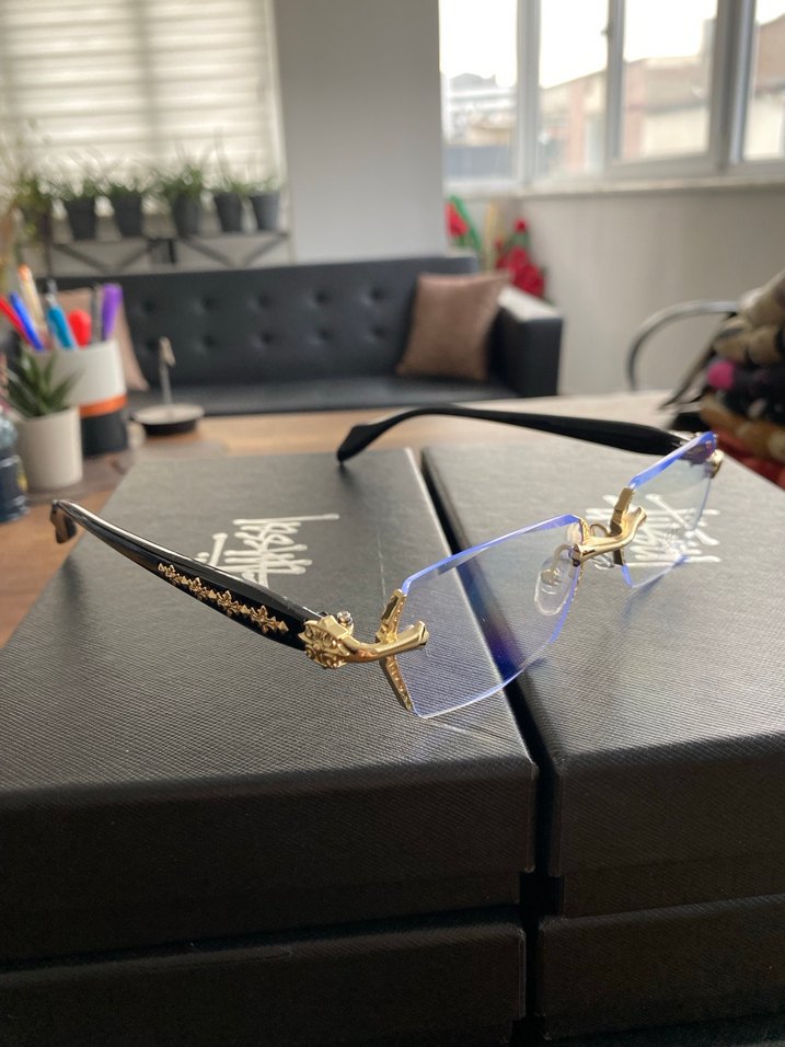 Chrome hearts gözlük - Görsel 2