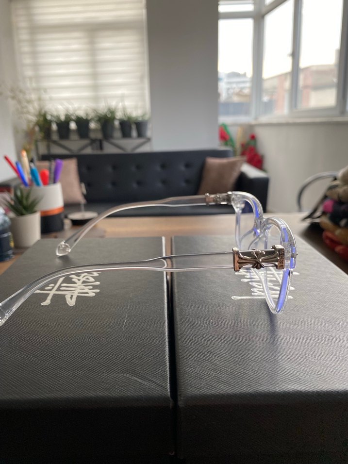 Chrome hearts gözlük - Görsel 5