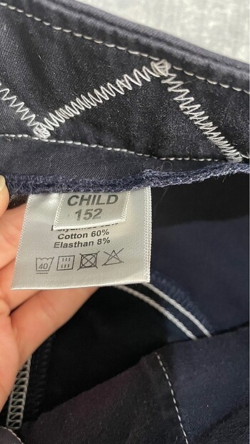 12-13 Yaş Beden Çocuk binici pantolon