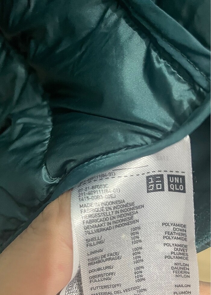 Uniqlo Kaz tüyü yelek - Görsel 4