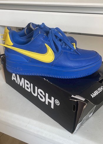 38 Beden Mavi Sarı AMBUSH Erkek Sneaker
