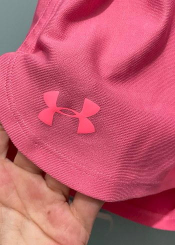 Pembe Under Armour Mini Spor Şort - Görsel 2