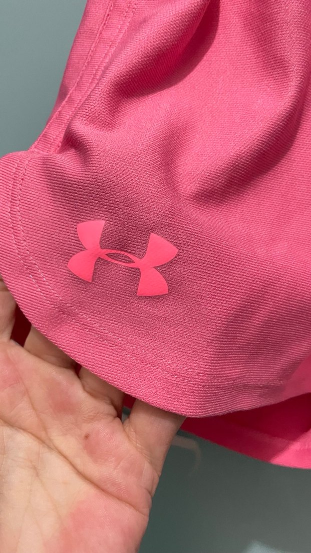 Pembe Under Armour Mini Spor Şort - Görsel 2