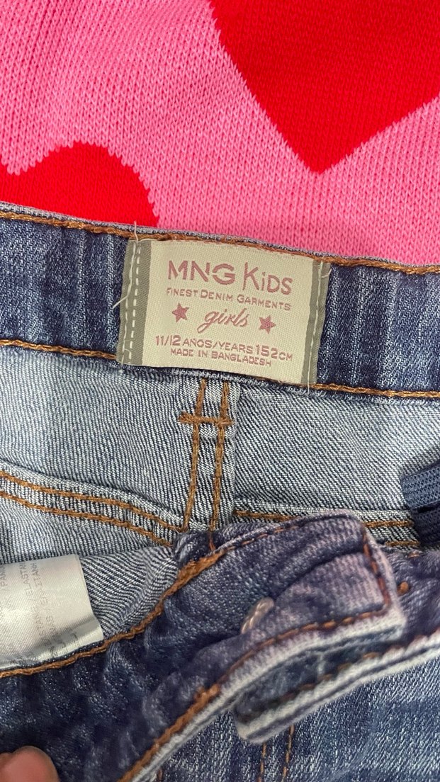 Çocuk Mini Denim Şort - Görsel 2