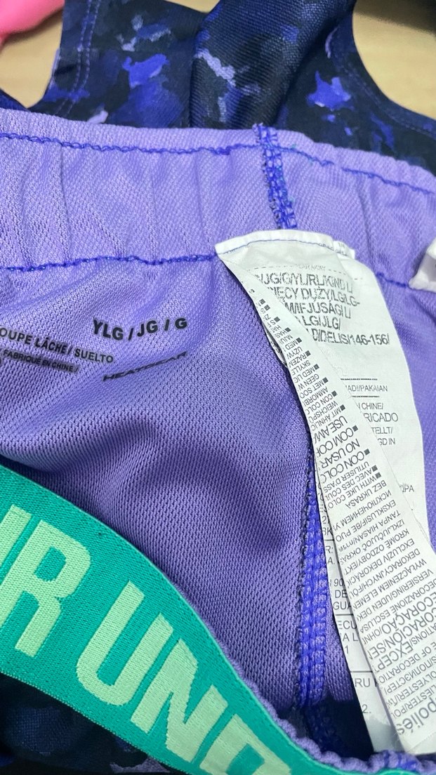 Under Armour Mor çocuk Mini Şort large - Görsel 3