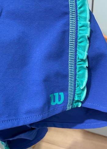 Wilson tenis Mavi Kız Çocuk Tenis Takım - Görsel 4