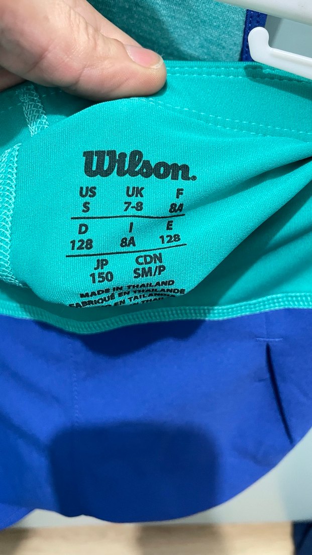 Wilson tenis Mavi Kız Çocuk Tenis Takım - Görsel 2