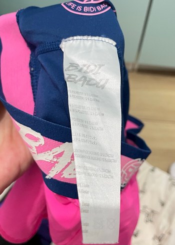 Pembe Bidi Badu tenis Spor Şort taytlı - Görsel 4