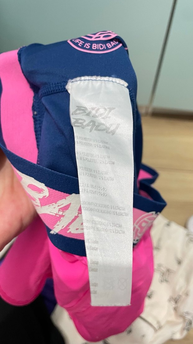 Pembe Bidi Badu tenis Spor Şort taytlı - Görsel 4