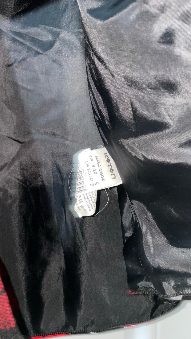 Düğmeli Nakışlı Kız Pançosu pelerin - Görsel 5