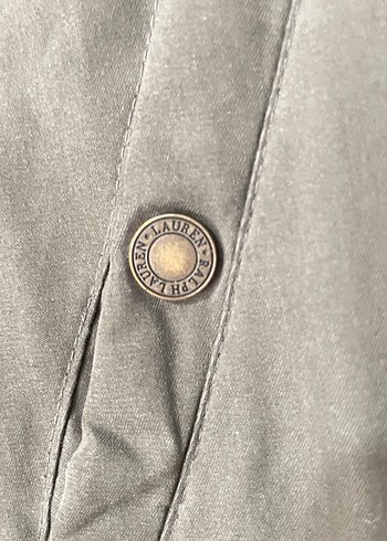 Kürk Detaylı Haki Ralph Lauren Palto - Görsel 3