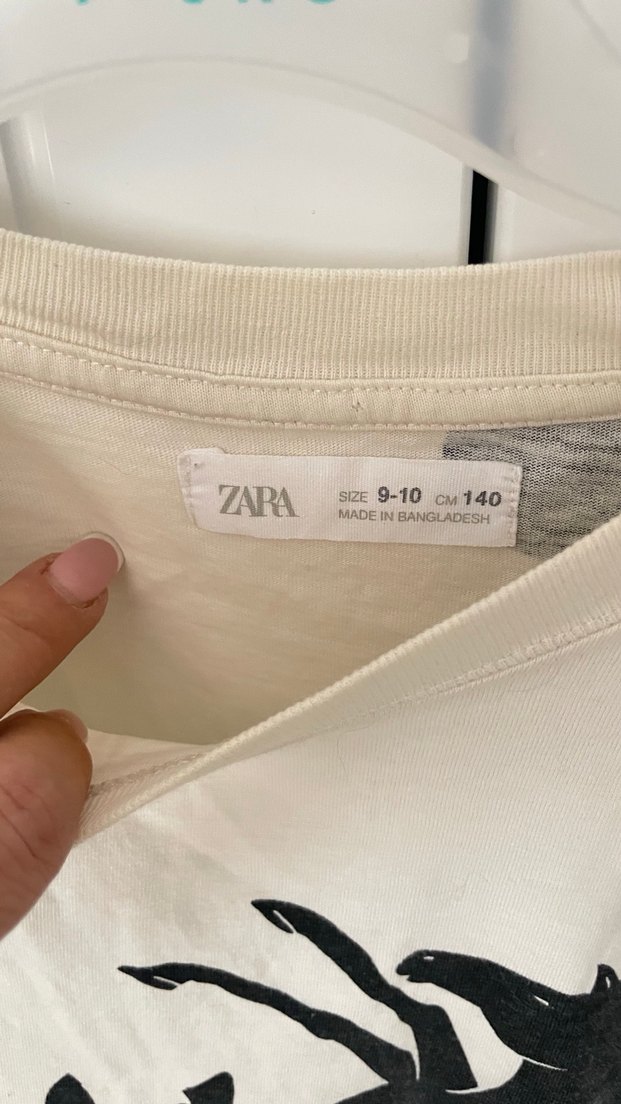 Beyaz Baskılı çocuk Tişörtü - Görsel 2