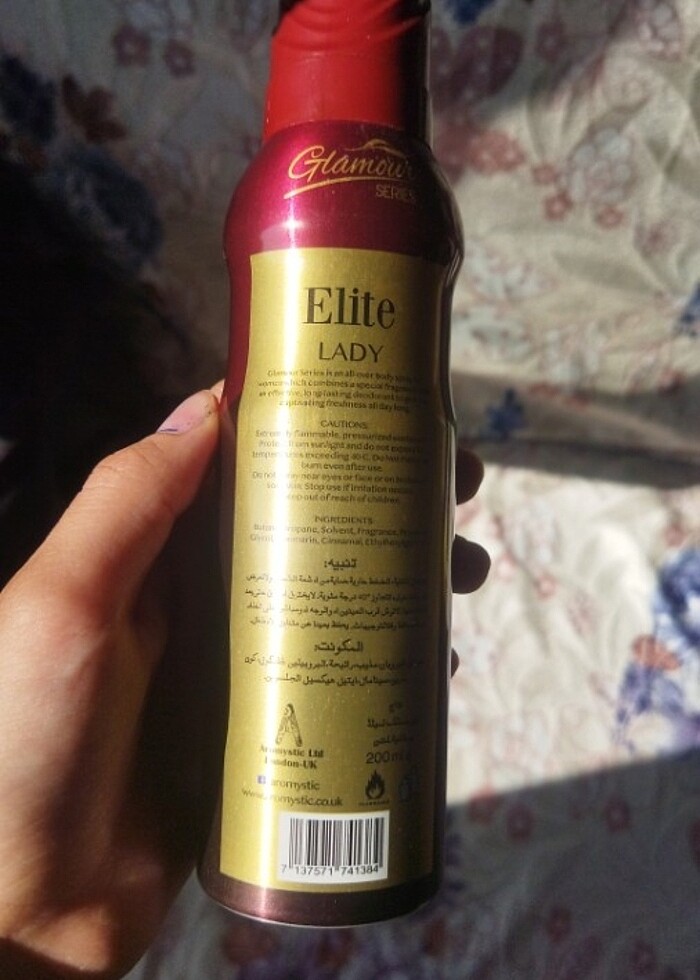 Elite Lady Glamour series deodorant  - Görsel 3