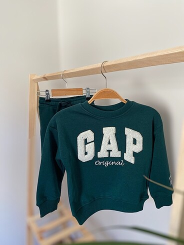 Gap Yeşil Üç İplik Eşofman Takımı