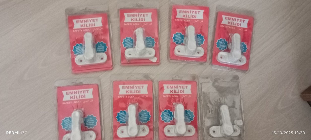 Çocuk Güvenlik Kilidi Beyaz Renkli - Görsel 2