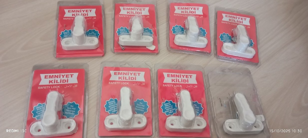 Çocuk Güvenlik Kilidi Beyaz Renkli - Görsel 3