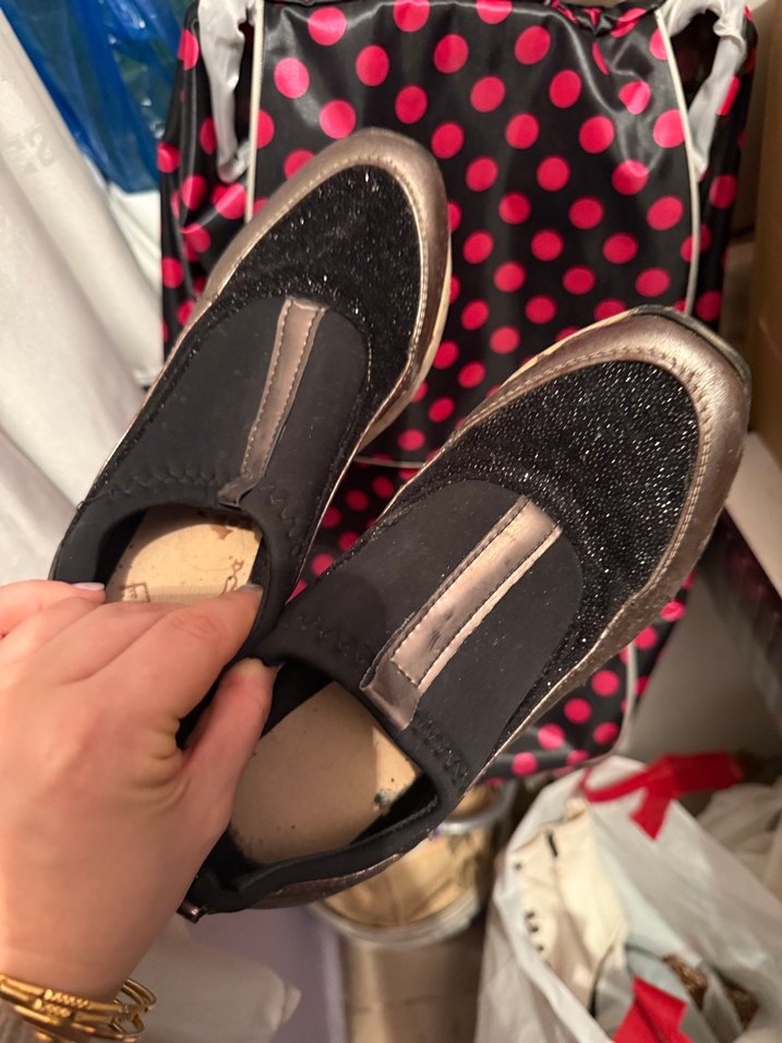 Kahverengi Parlak Yılan Desenli Dolgu Topuklu Spor Ayakkabı - Görsel 2