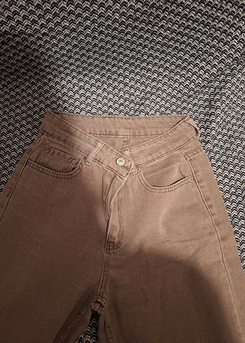 26 Beden Regular Fit Pantolon Açık Kahve
