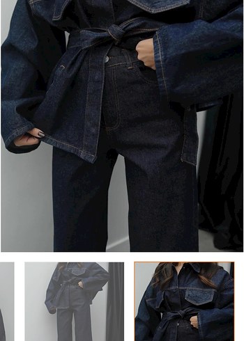 universal Beden Denim takım