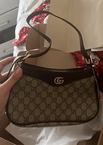 Gucci Bej Desenli Gucci Kadın Çantası