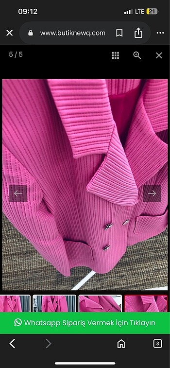 m Beden Blazer ceket