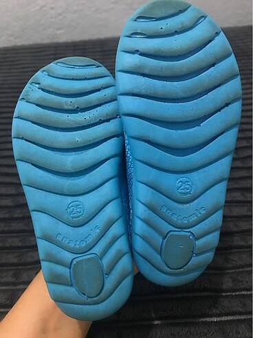 25 Beden mavi Renk FLY SOFT PVC PLAJ AYAKKABISI