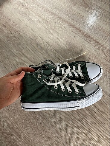 36 Beden yeşil Renk Convers ayakkabı