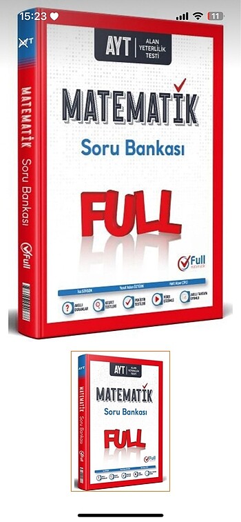 FULL TYT VE AYT MATEMATİK SORU BANKASI HİÇ KULLANILMADI