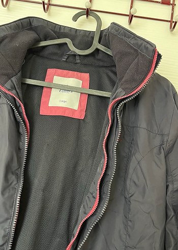 Fermuarlı Siyah Kadın Spor Ceket - Görsel 2