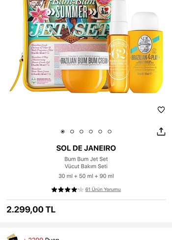 Sephora SOL Janeiro Güneş ve Bronzlaştırıcı Seti