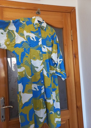 Uzun Bağlama Desenli Kadın kimono - Görsel 4