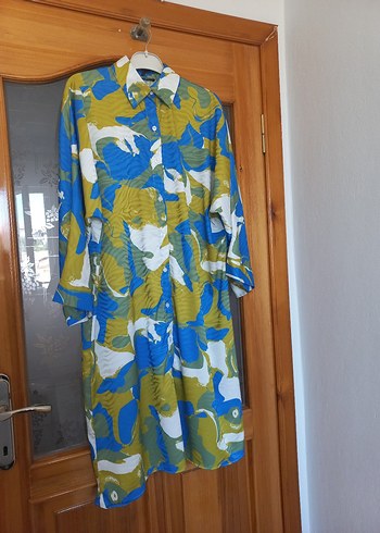 Uzun Bağlama Desenli Kadın kimono - Görsel 2