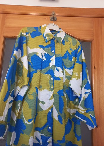 Uzun Bağlama Desenli Kadın kimono - Görsel 5