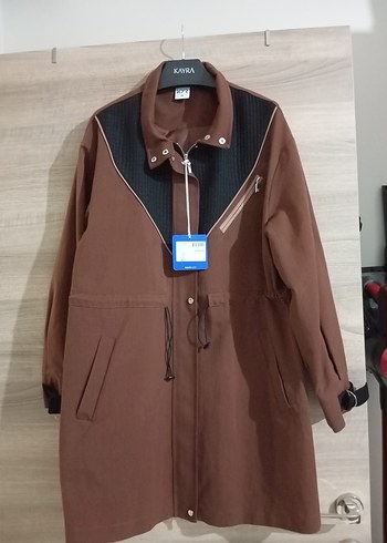 KAYRA trençkot Kahverengi