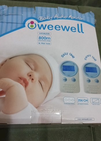 Weewell Bebek Telsizi İki Adet Beyaz - Görsel 2