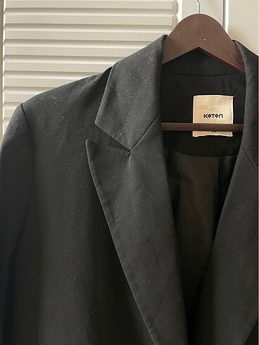 Siyah Blazer ceket - Görsel 2