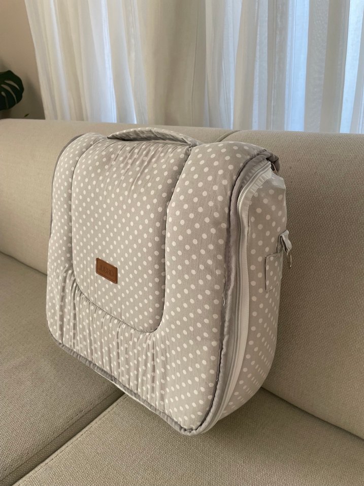 Gri Bebek Yatağı Oyuncaklı - Görsel 5