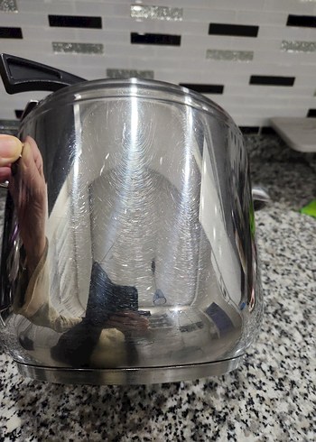 Gri Düdüklü Tencere - Görsel 2